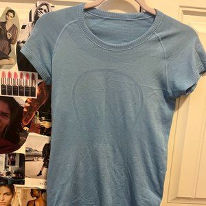 Lululemon Blue Short-sleeve
